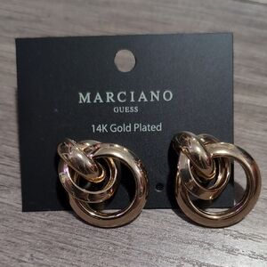Marciano Guess 14K Gold Plated Earrings